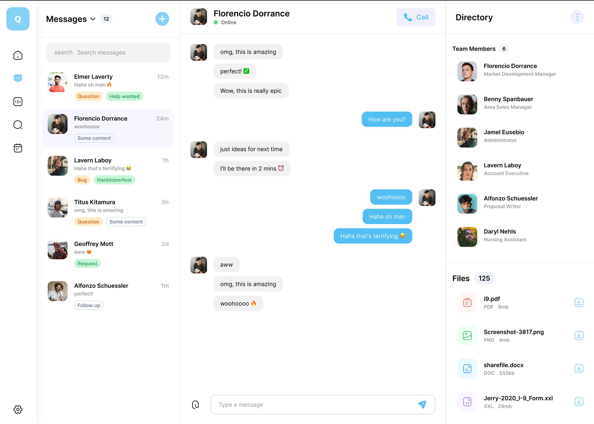云隙 应用界面示意